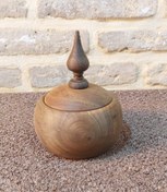 تصویر قندان چوب گردو مدل میترا 