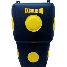 تصویر تجهیزات بوکس زرد بالش دیواری به ماکیورا Excalibur 