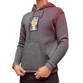 تصویر هودی پشت چاپ مردانه طرح فرشته جنس پنبه اسپان مرغوب Men's hoodie