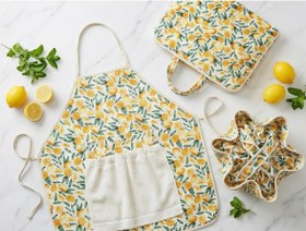 تصویر سرویس 4 تکه لیمویی set-4pic limon