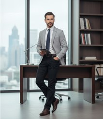 تصویر شلوار جین راسته مردانه رانگلر رنگ سرمه ای تیره با نخ دوخت همرنگ مدل JR-STH 