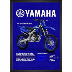 تصویر تابلو موتور تریل مدل Yamaha YZ 