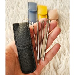 تصویر کیت کامل گوش پاک کن فلزی 