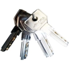 تصویر قفل برقی سیزا مدل ۷۳۱ با ۵ کلید کامپیوتری ضد سرقت 