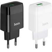 تصویر شارژر 18 وات هوکو مدل C72Q USB ا HOCO C72Q Glorious QC3.0 wall charger HOCO C72Q Glorious QC3.0 wall charger