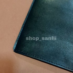 تصویر زیر دستی چرمی خطاطی 
