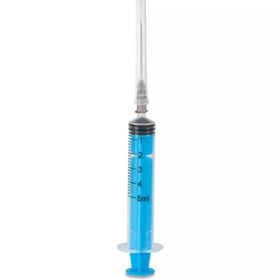 تصویر سرنگ لوئراسلیپ آوا ۵ سی سی Ava luerslip syringe with piston 5cc