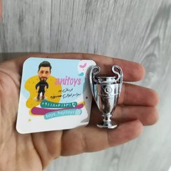 تصویر ماکت جام لیگ قهرمانان اروپا ارتفاع ۱۶ سانتی‌متر 
