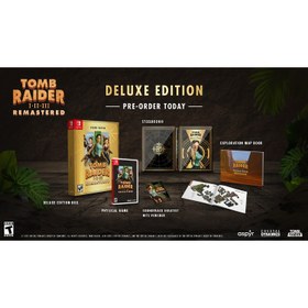 تصویر Tomb Raider I II III Remastered Deluxe Edition Nintendo Switch 