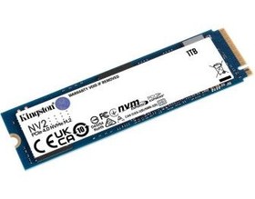 تصویر اس اس دی کینگستون مدل NV2 M.2 NVMe Gen4 ظرفیت 1 ترابایت Kingston NV2 1TB M.2 2280 NVMe Gen4 Internal SSD