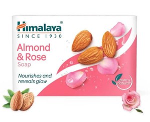 تصویر صابون بادام و رز هیمالیا Almond & Rose Soap