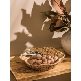 تصویر ست ۳ عددی سبد حصیری بامبو 