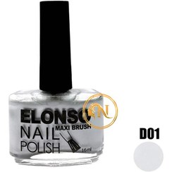 تصویر لاک ناخن الونسو شماره D01 حجم 16 میل 