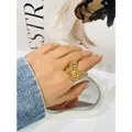 تصویر انگشتر زنانه پروانه، انگشتر زنانه، انگشتر پروانه ای، انگشتری پروانه fashion کد۱۴۳۲۰ Fashion