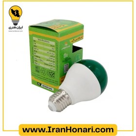 تصویر لامپ LED حبابی ۹ وات 9 watt lamp