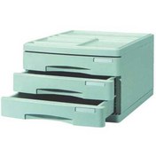 تصویر فایل ۳ کشو آذران تحریرات مدل F3 با کد ۳۸۱ از پلاستیک 