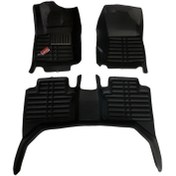 تصویر کفپوش سه بعدی خودرو اس‌ای‌سی‌جی مدل CBN مناسب برای تویوتا هایلوکس 