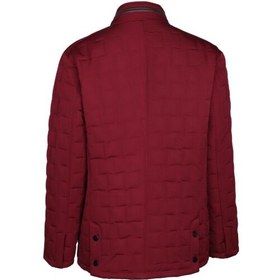 تصویر کاپشن زرشکی مردانه آریوان J790 