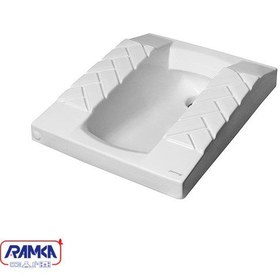 تصویر توالت ایرانی مروارید مدل کرون cron-TOILET-morvarid