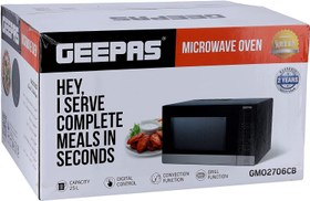 تصویر مایکروویو 30 لیتری جیپاس مدل GEEPAS GMO2706CB 