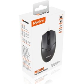 تصویر ماوس باسیم میشن مدل M360 Meetion M360 Wired Mouse