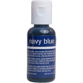 تصویر رنگ مایع 20 گرمی آبی ناوی chefmaster (blue navy) 