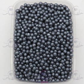 تصویر مروارید پانچی سایز 6 دلفینی (بسته 50 گرمی) 