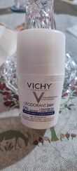 تصویر دئودرانت رولی ویشی سفید ضد تعریق 24 ساعته Vichy deodorant 24H