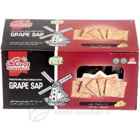 تصویر نان بیسکوئیت سنتی باشیره انگور اکونومی اورنگ 380گرمی Ourang Enriched Bread With Grap sap 400 gr