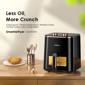 تصویر دستگاه هواپز اورایمو مدل oraimo Smart AirFryer 5L OH-AF210N اصلی - مشکی oraimo Smart AirFryer 5L OH-AF210N