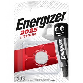 تصویر باتری سکه ای انرجایزر مدل Energizer CR2025 minicell