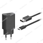 تصویر شارژر دیواری موتورولا Rapid توان ۱۰وات همراه با کابل USB Type-C Motorola Rapid (10W) Adapter With Type-A to Type- C Cable