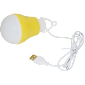 تصویر لامپ ال ای دی USB - مشکی 