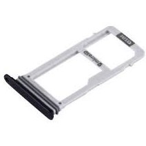 تصویر خشاب سیم سامسونگ a520 k روکاری مشکی نقره ایی 