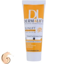 تصویر درمالیفت ضد آفتاب بژ روشن پوست خشک شماره 1 