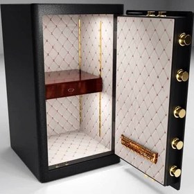 تصویر گاوصندوق تراست سیف مدل MR720 ضد برش و ضد دیلم 