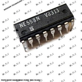 تصویر آی سی لینیر NE558N / SIGNETICS MALAYSIA 