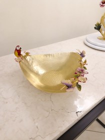 تصویر سه پر متوسط برنجی 