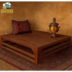 تصویر تخت سنتی مربعی CSP61 