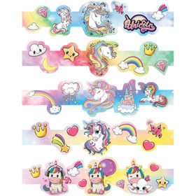 تصویر روبان کیک یونی کورن 