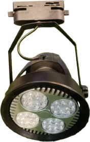 تصویر چراغ ریلی 50 وات فن دار LED 