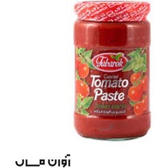 تصویر رب گوجه فرنگی تبرک شیشه ای 700 گرم در بسته بندی 12 عددی 