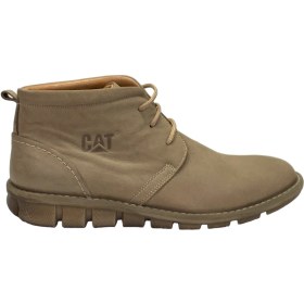 تصویر کفش مردانه نيم بوت کژوال تمام چرم مدل کت Cat برند گس Gas رنگ خاکی Men's Gas Cat Desert Sand 1001709