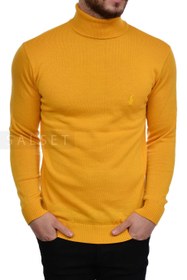 تصویر یقه اسکی مردانه مدل Hayko فری سایز طوسی 