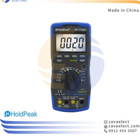 تصویر مولتی متر پیشرفته هلدپیک مدل HP-770HC HP 770HC digital multimeter