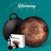 تصویر هنگ درام 11 نت برند هارمونی مدل گلد جنس استیل 