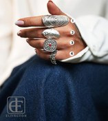 تصویر انگشتر ورشو مدل مینیمال کد 0022 