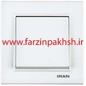 تصویر پریز برق ایران الکتریک مدل برلیان بدون ارت 