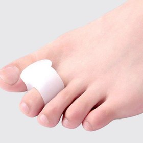 تصویر لا انگشتی ثابت سیلیکونی پین مد 2 عدد Pin Med Toe Separator Silicone