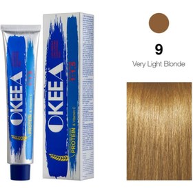 تصویر رنگ مو اکیا شماره 9 Very Light Blonde حجم 100 میل 